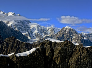 Mountain Snow Peaks Alaska