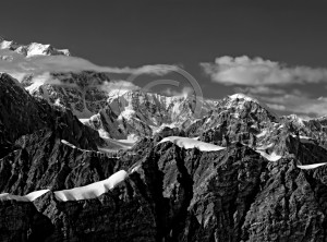 Mountain ridge Alaska