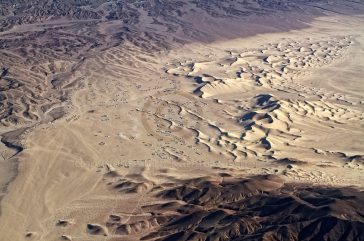 Wagon Trains in the Mojave Desert