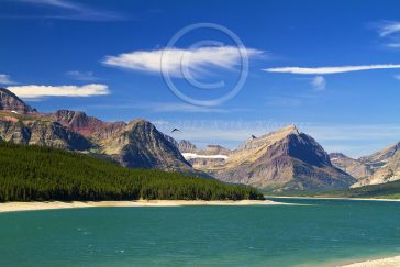 Lake Sherburne Many Glacier Montana