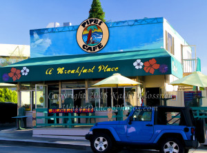 Pipes Cafe in Cardiff by the Sea, CA