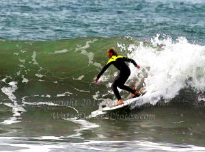 Young Blonde Surfer Boy