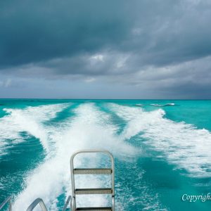 Boat ride Ambergris Caye, Belize