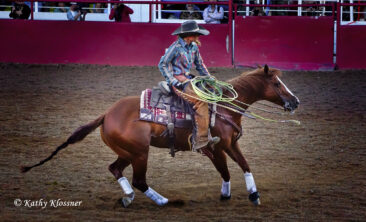 Cowgirl western riding